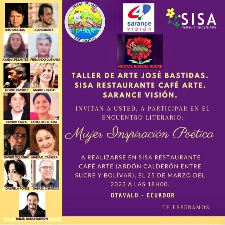 Presentación en Otavalo: "Mujer Inspiración Poética"